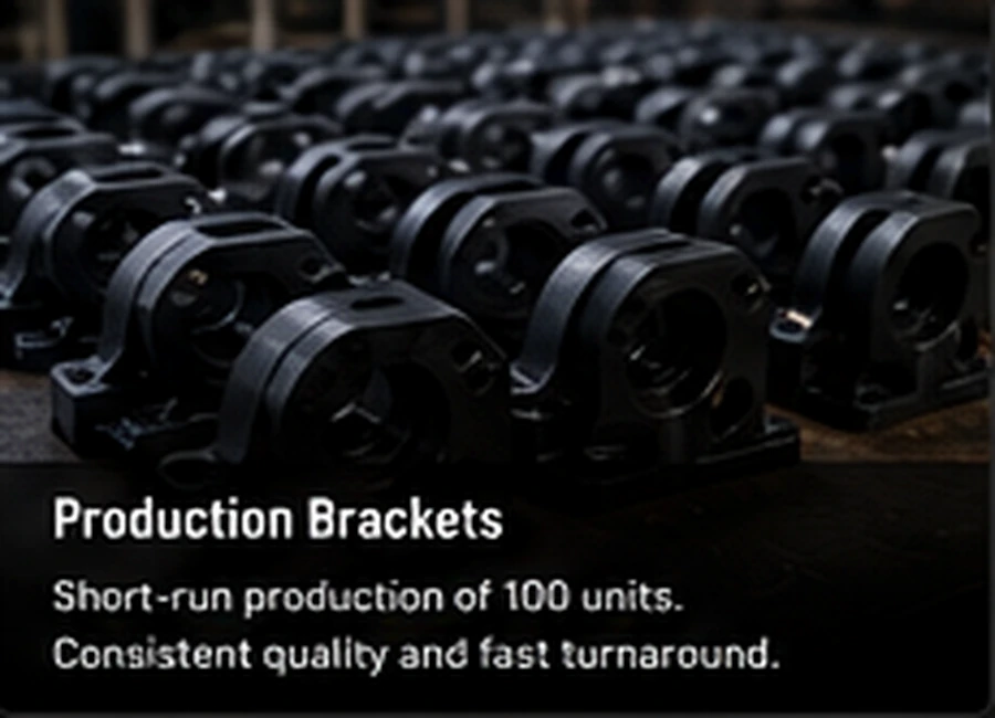 Short-run production brackets