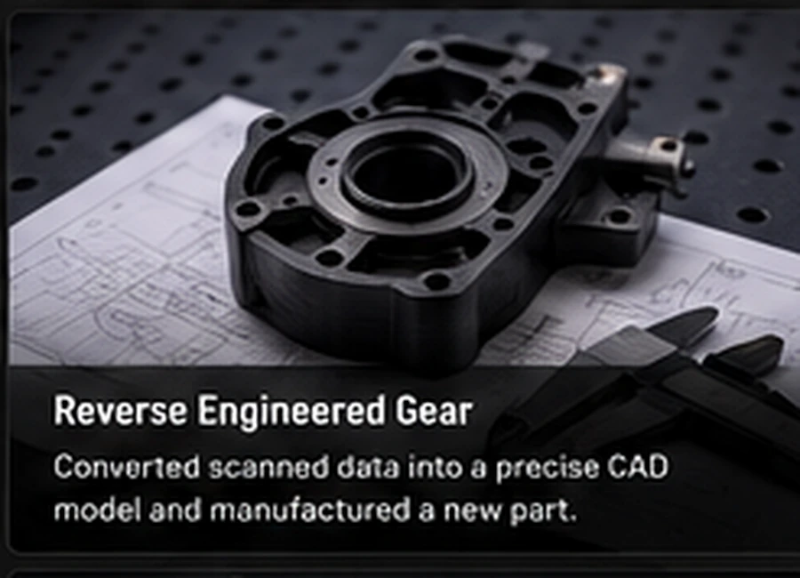 Reverse engineered part